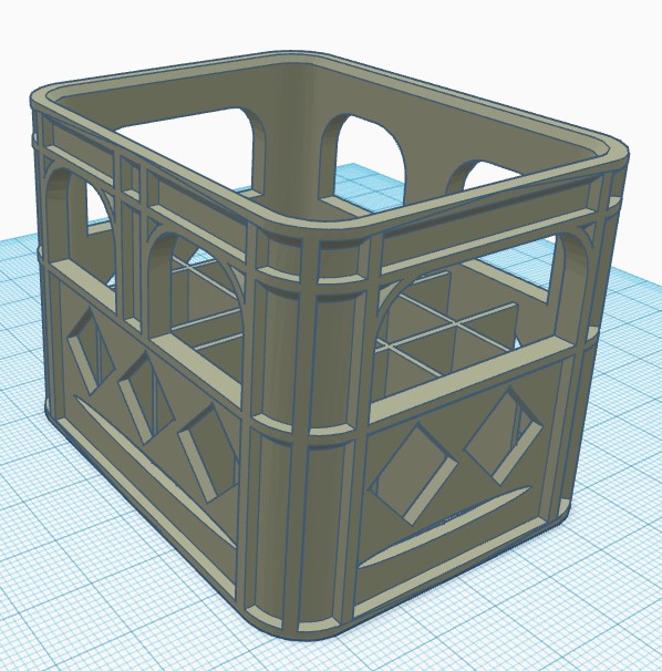 AA and AAA battery holder Beer Crate by curttom3D | Download free STL ...