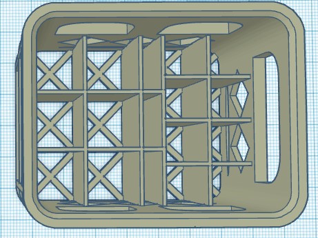 AA and AAA battery holder Beer Crate