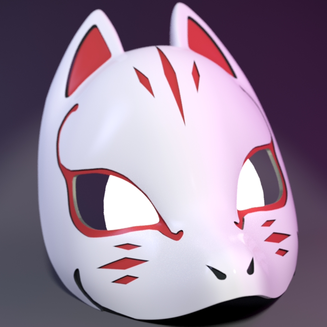 Yusuke Kitagawa Kitsune Mask (Fox Persona 5 Royale) by Onoefish ...