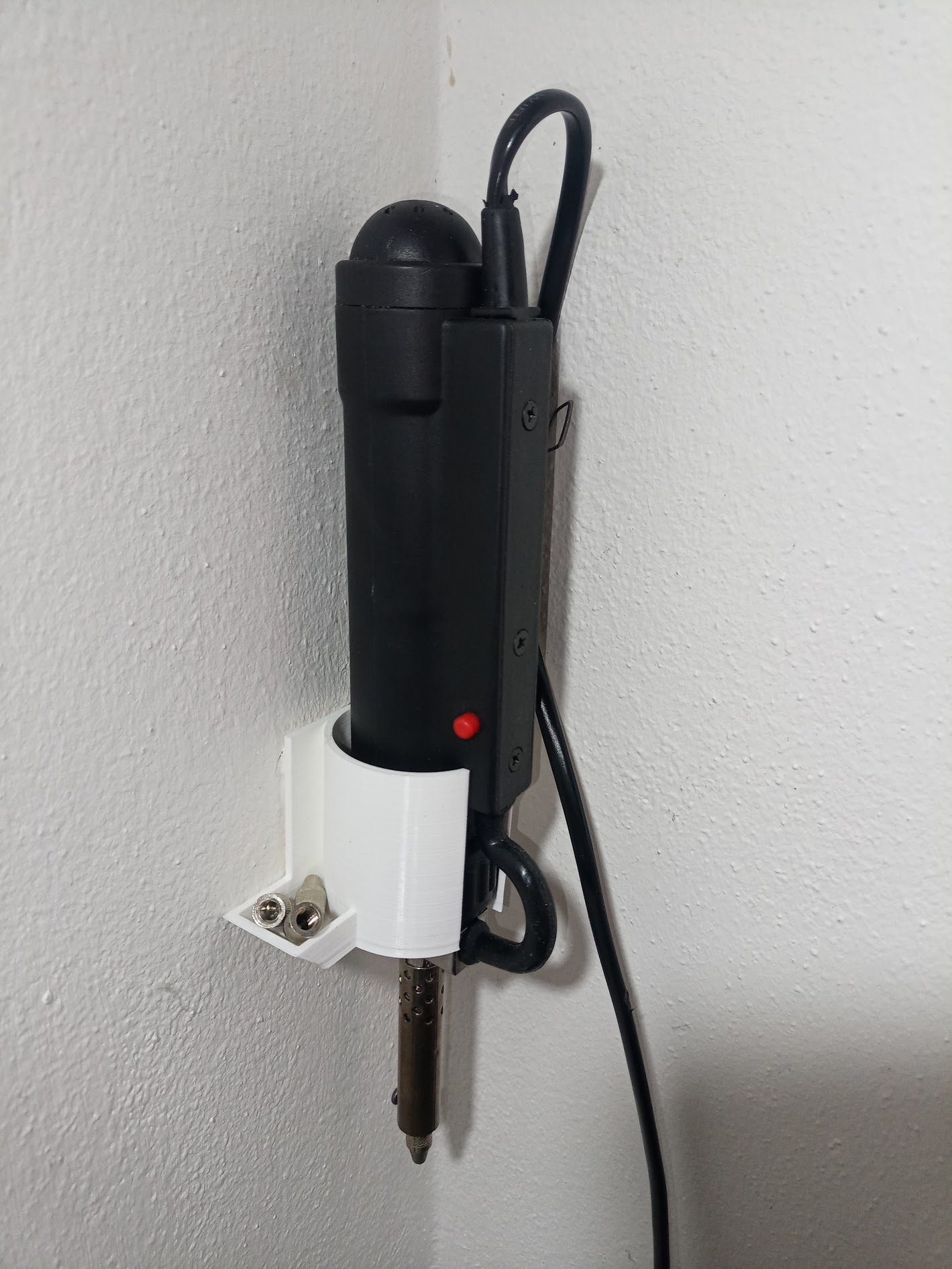 Desoldering tool holder