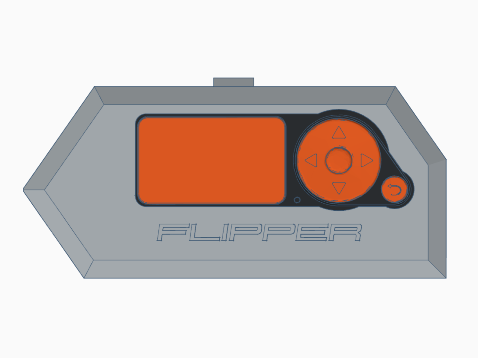 Miniatura 6 do modelo 3D Flipper Zero hard case V3