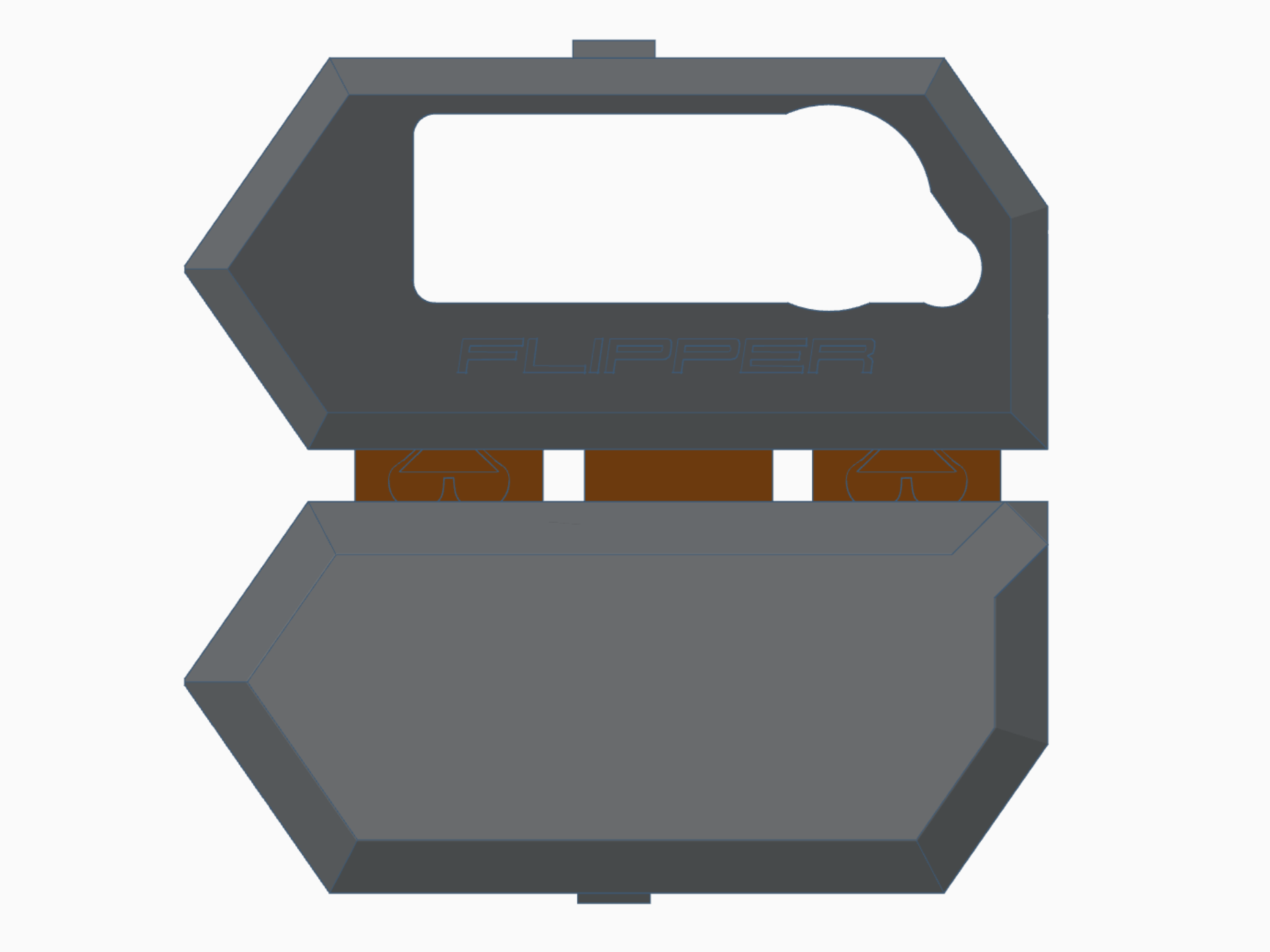 Miniatura 15 do modelo 3D Flipper Zero hard case V3
