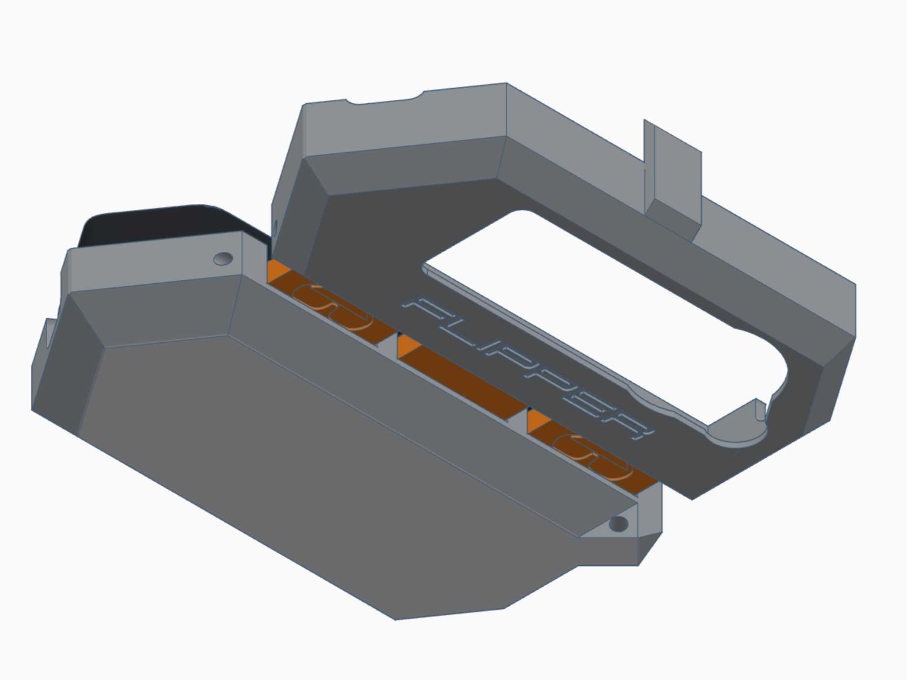 Miniatura 16 do modelo 3D Flipper Zero hard case V3