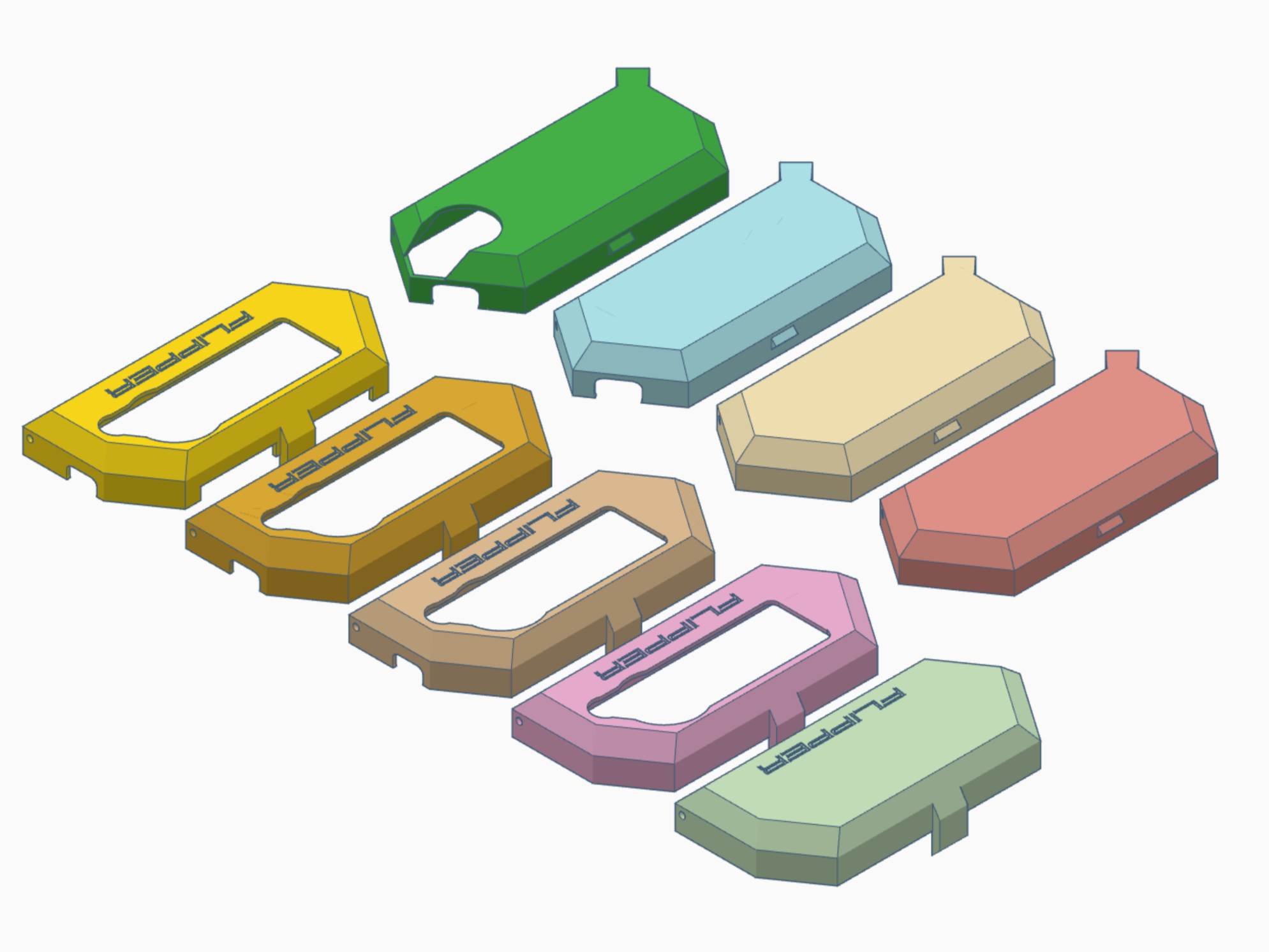 Miniatura 26 do modelo 3D Flipper Zero hard case V3