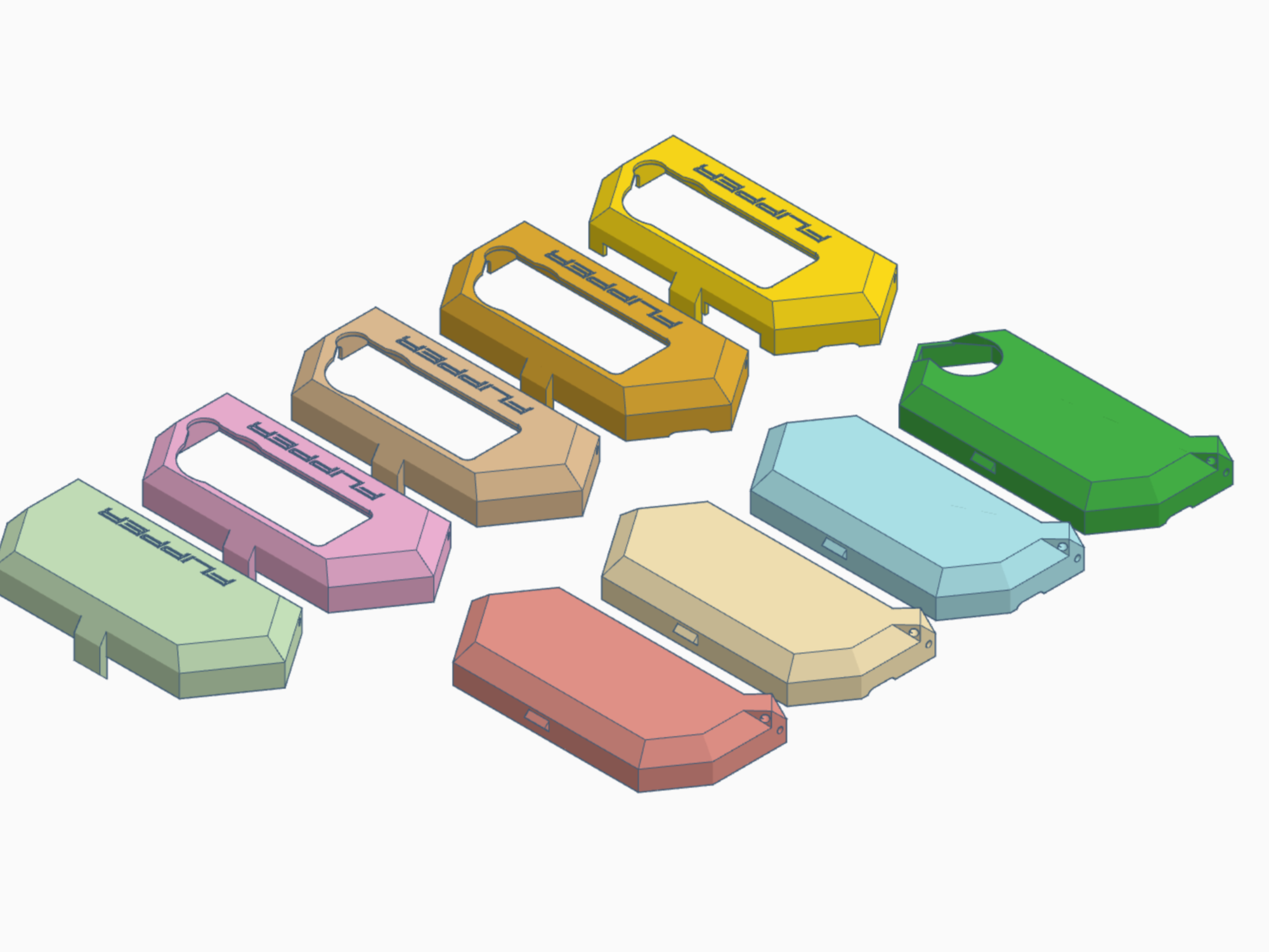 Miniatura 24 do modelo 3D Flipper Zero hard case V3