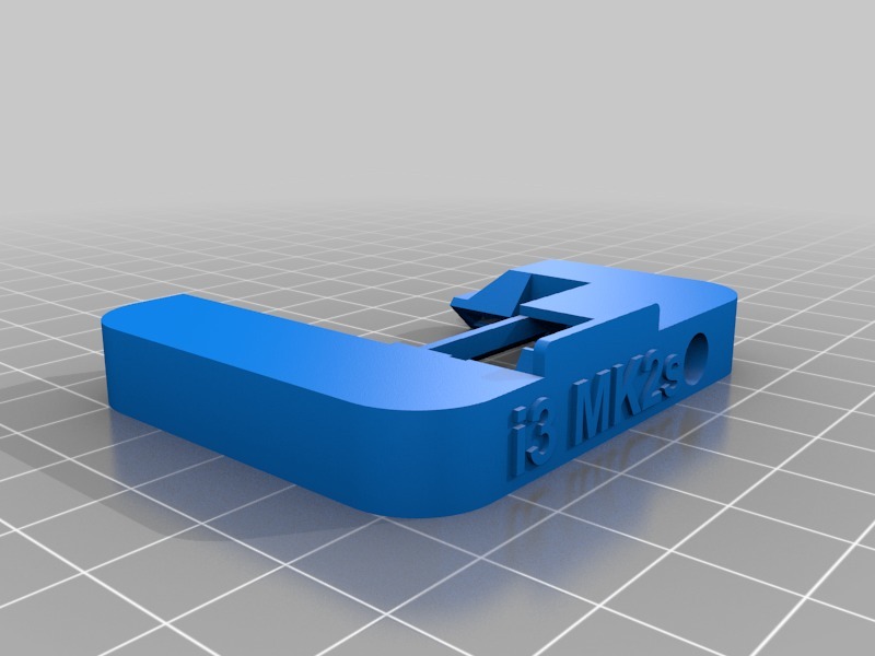 Prusa i3MK2s fan duct advanced - "fiddler crab edition"