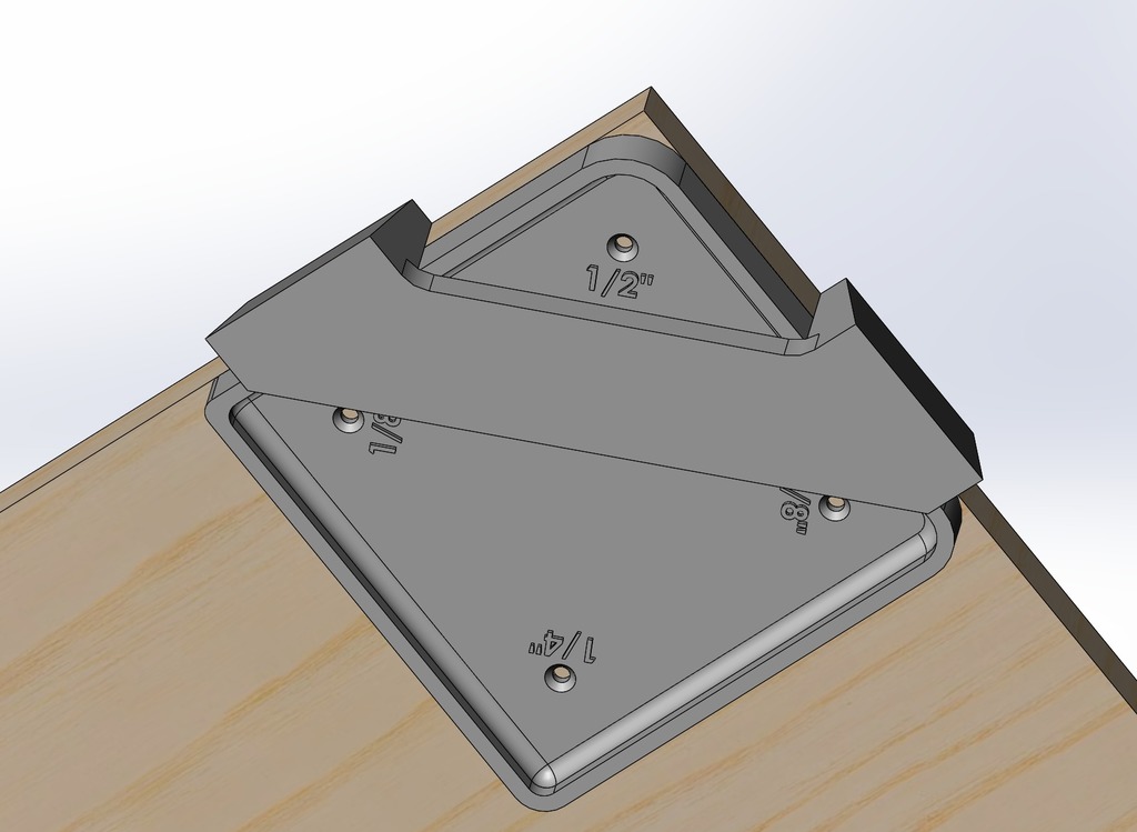 Miniatura 8 do modelo 3D Corner Routing Guide
