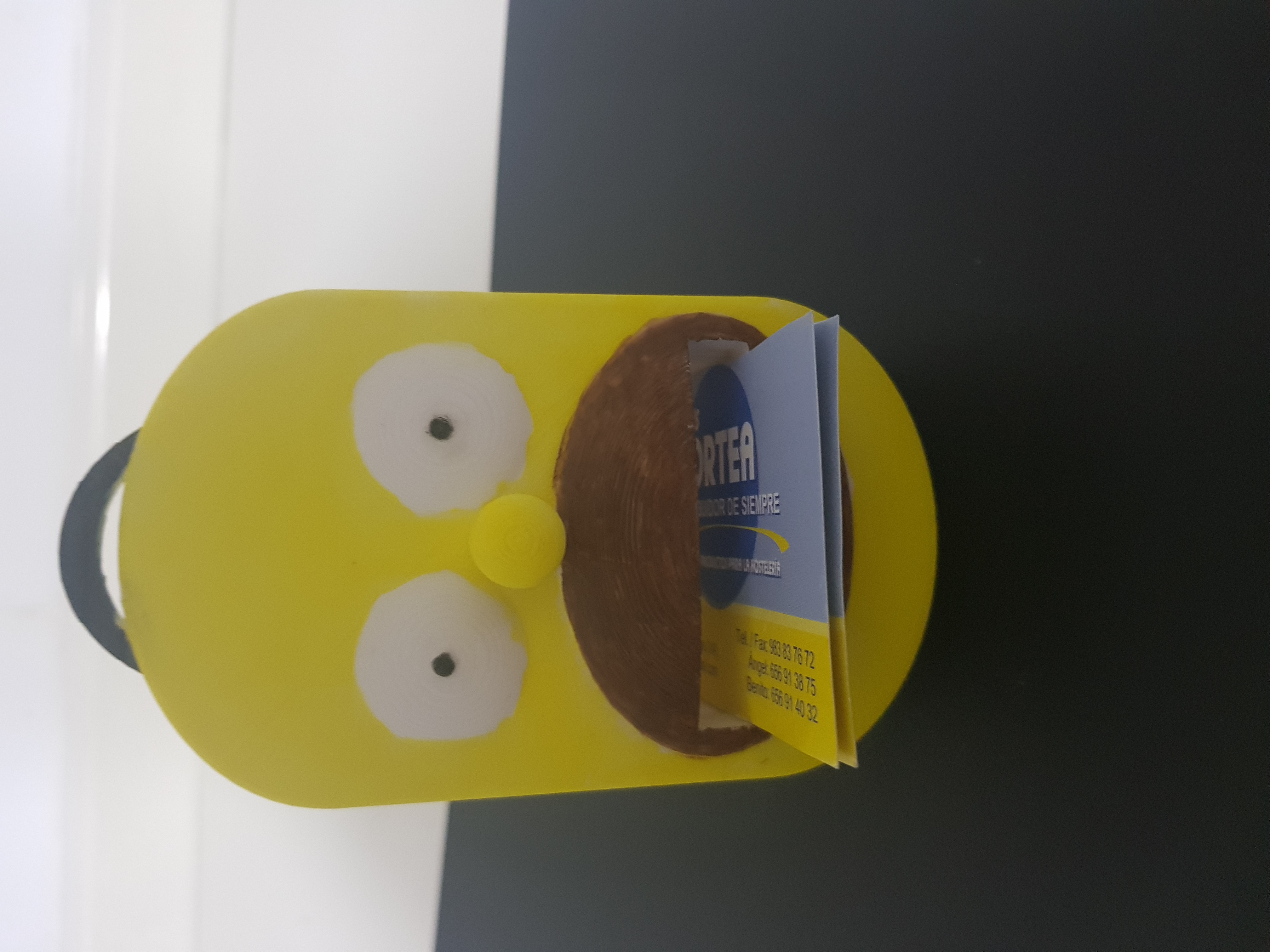 Homer Simpson card holder