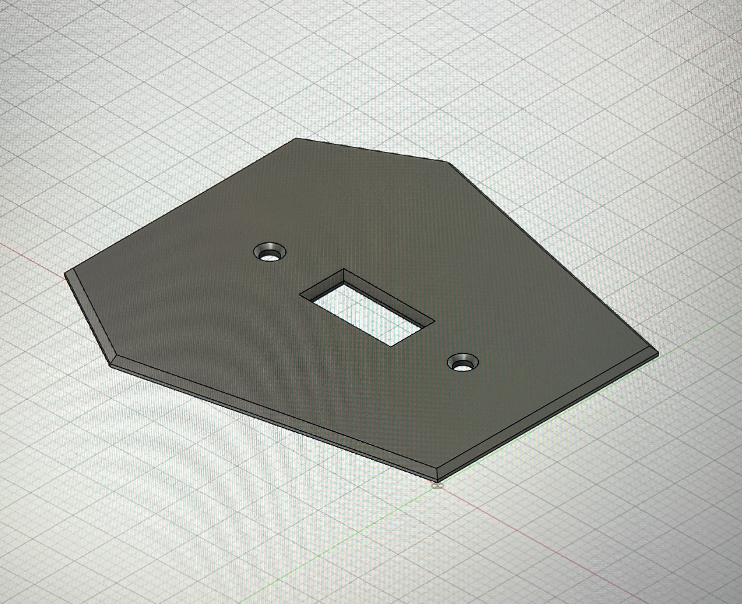 Miniatura 4 do modelo 3D Coffin Switch Plates - Toggle and Outlet