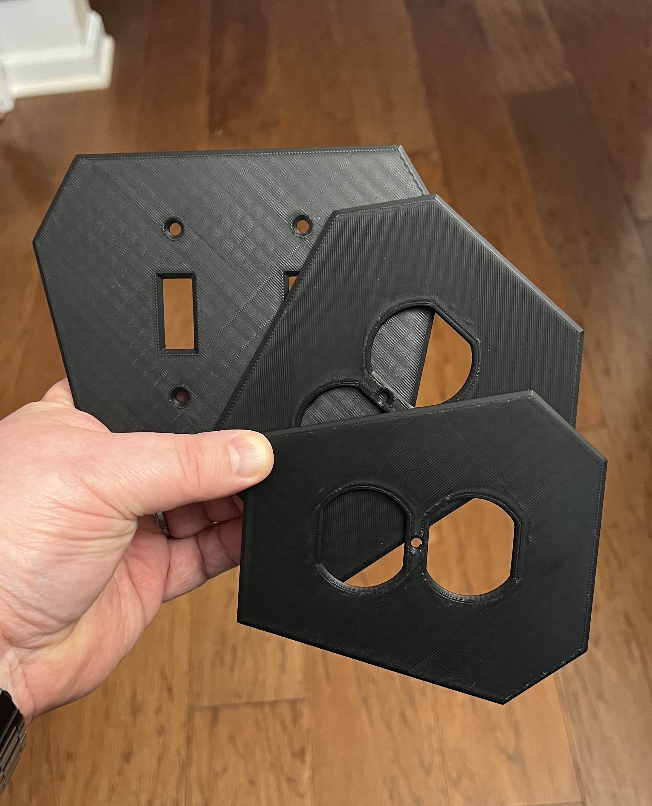 Coffin Switch Plates - Toggle and Outlet