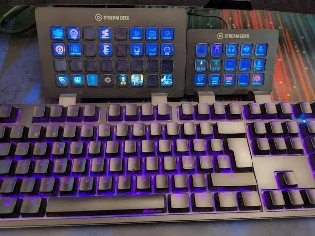 Stream Deck Stand for Ducky One 2