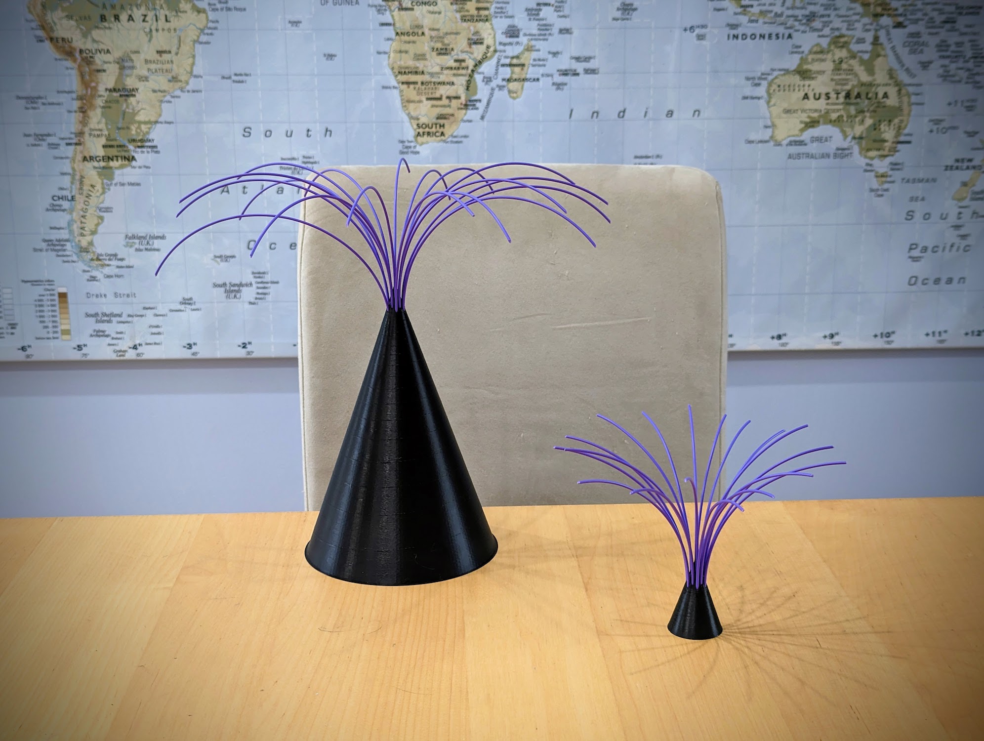 Filament Explosion Party Hat and Place Marker