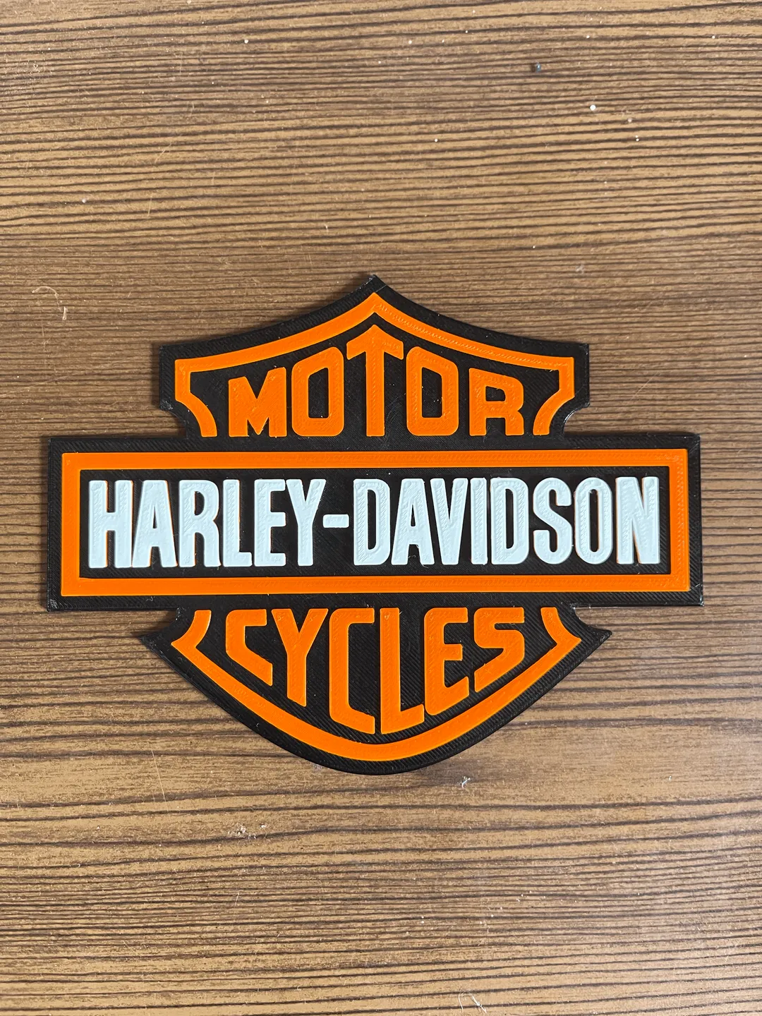 Logo Harley Davidson by ORDEEP | Download free STL model | Printables.com