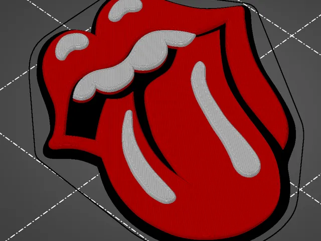 Rolling Stones Tongue and Lips logo