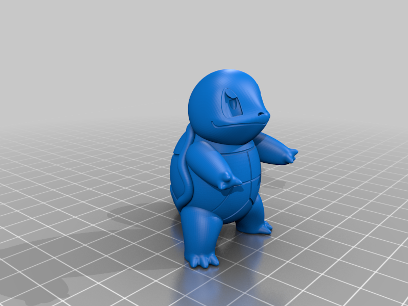 Squirtle Pokemon by AndyBarts | Download free STL model | Printables.com