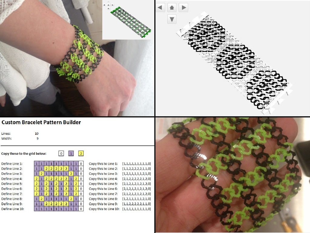 Customizable Chainlink Bracelet