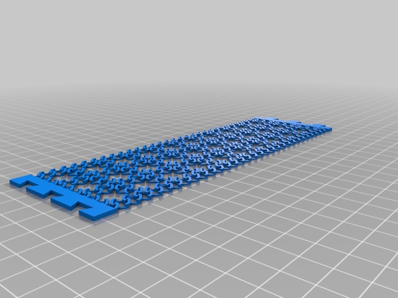 Miniatura 17 do modelo 3D Customizable Chainlink Bracelet