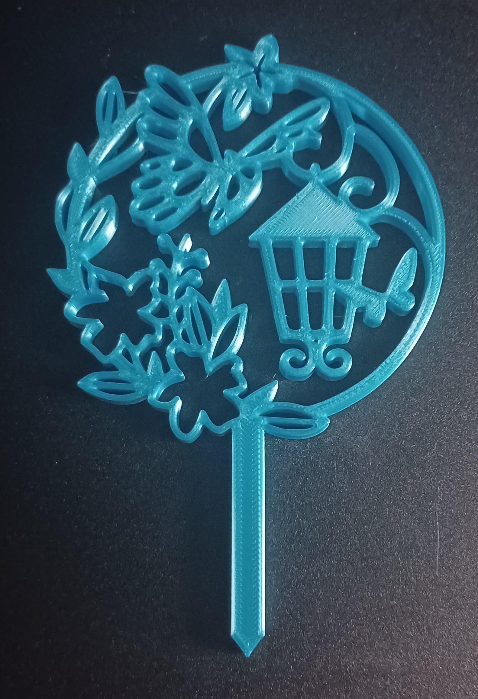 Butterfly Lamp Plant Decoration