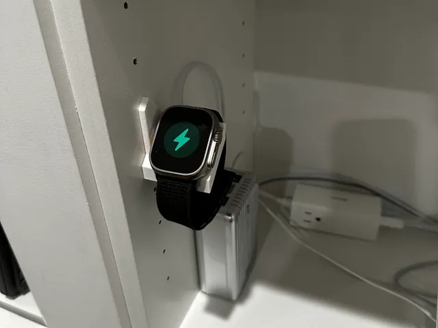 The BAWUCH (Billy Apple Watch Ultra Charger Hanger)