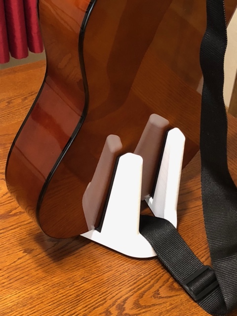 Miniatura 2 do modelo 3D 3/4 Guitar Stand