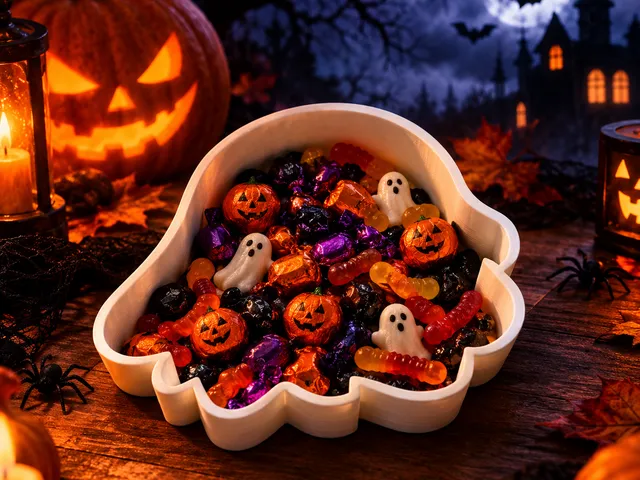 Ghost Candy Bowl – Halloween Treat Bowl