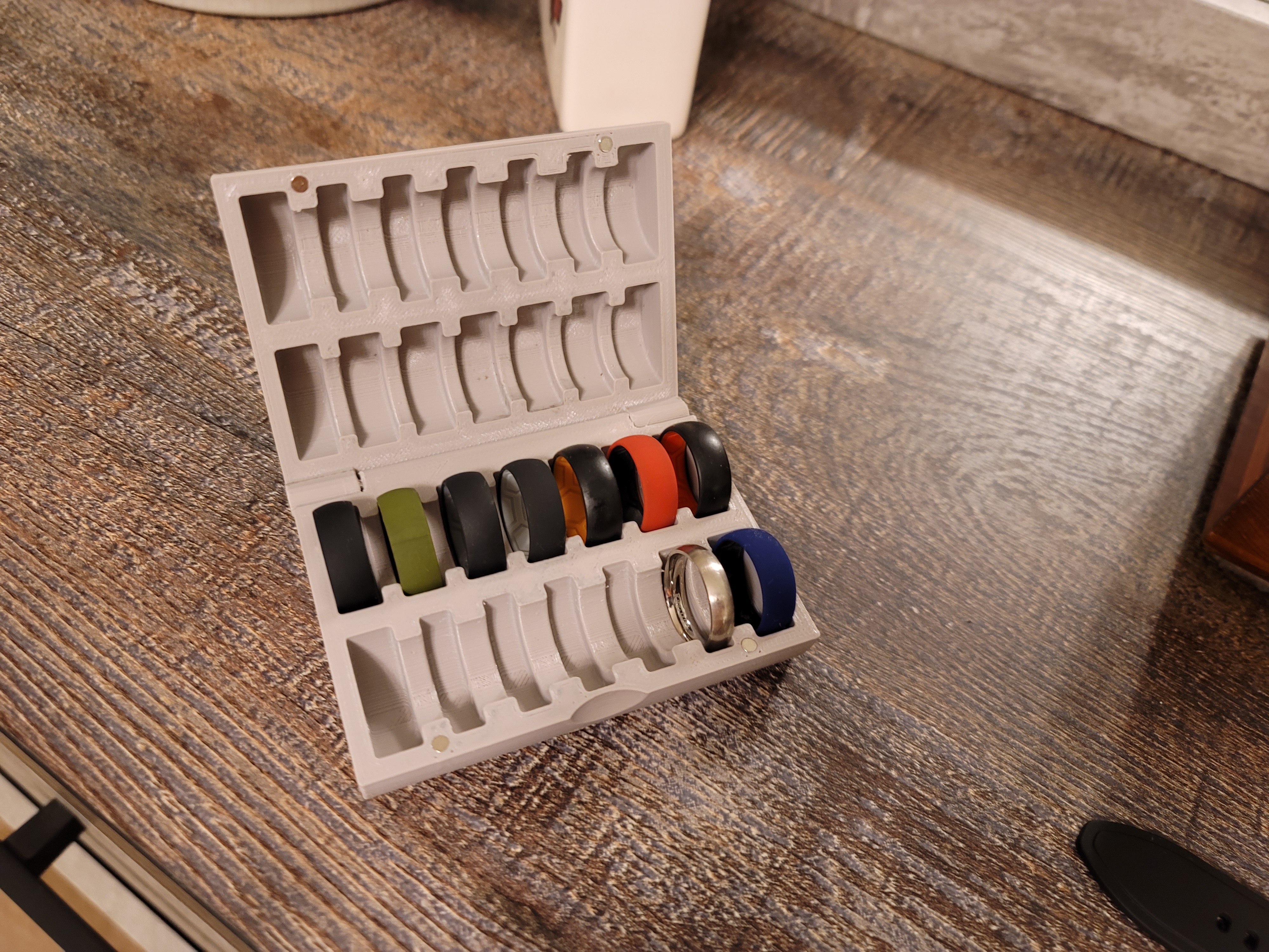 Wedding Ring Organizer Box