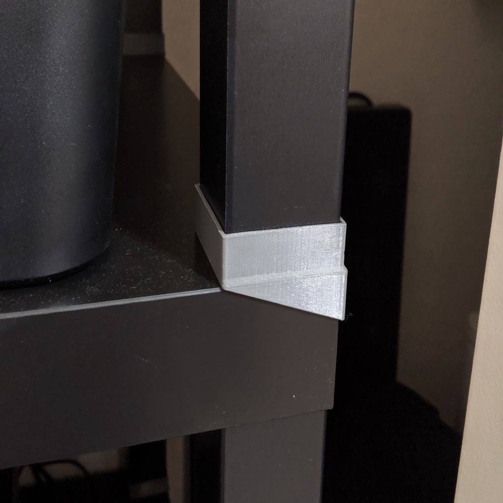Minimal IKEA Lack Stacker - no screws, no supports, prints fast