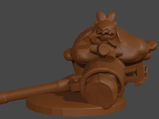 Cubone Pokemon Skull by P4trik | Download free STL model | Printables.com