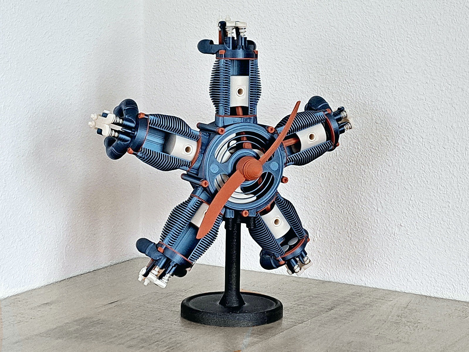 5 Cylinder Radial Engine