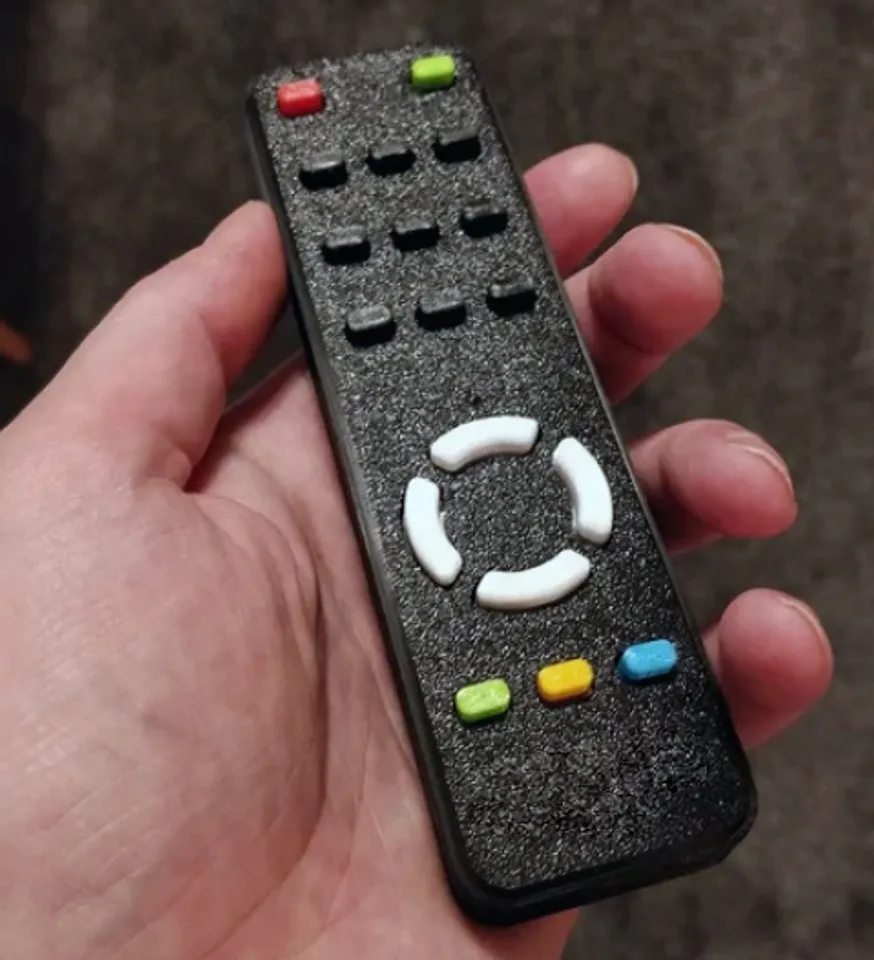 Tv best sale remote toy