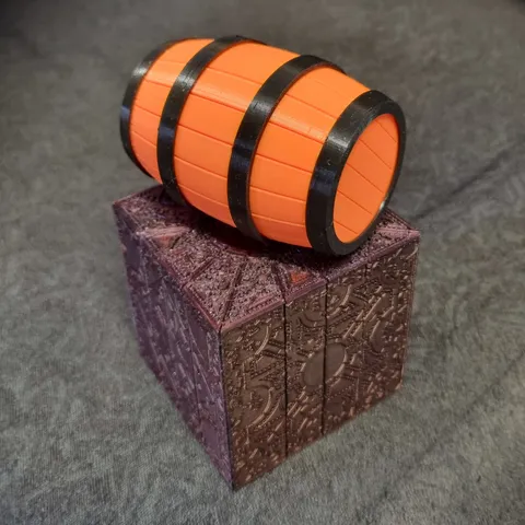 Double Twist Puzzle Barrel