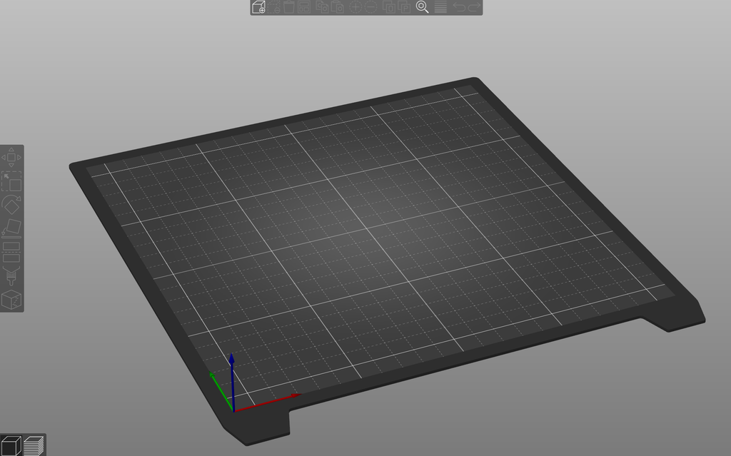 Ender 3 S1 PrusaSlicer bed shape (build plate model)
