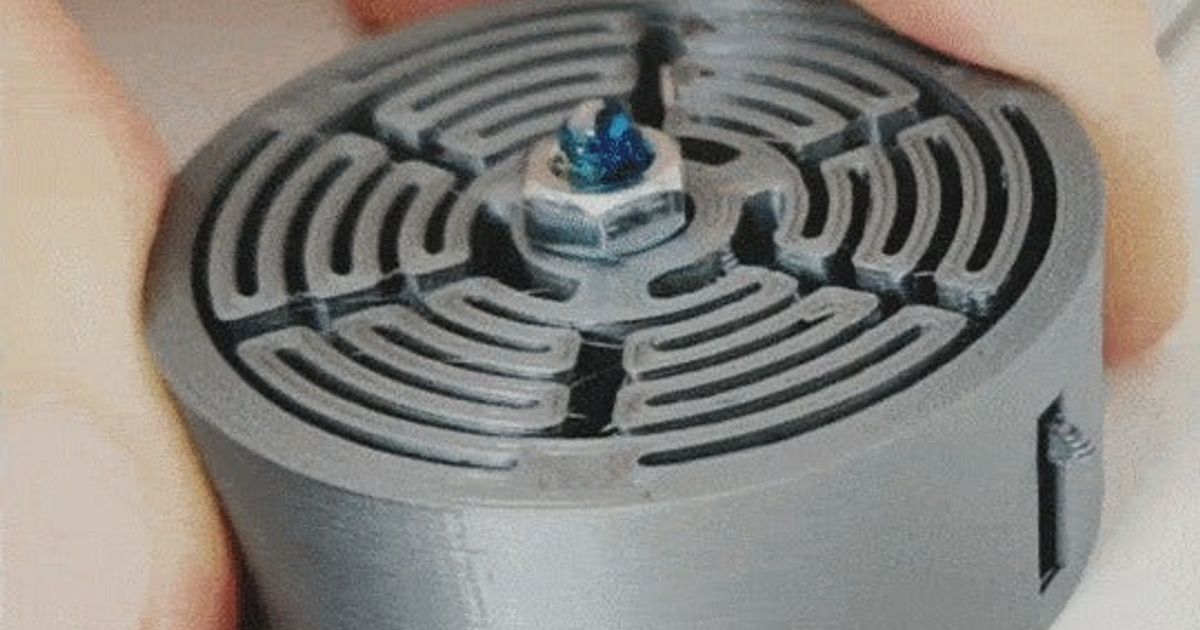 OrthoPlanar Spring by Jens Willmer Download free STL model