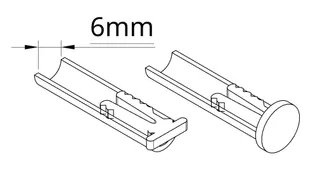 Rod pins