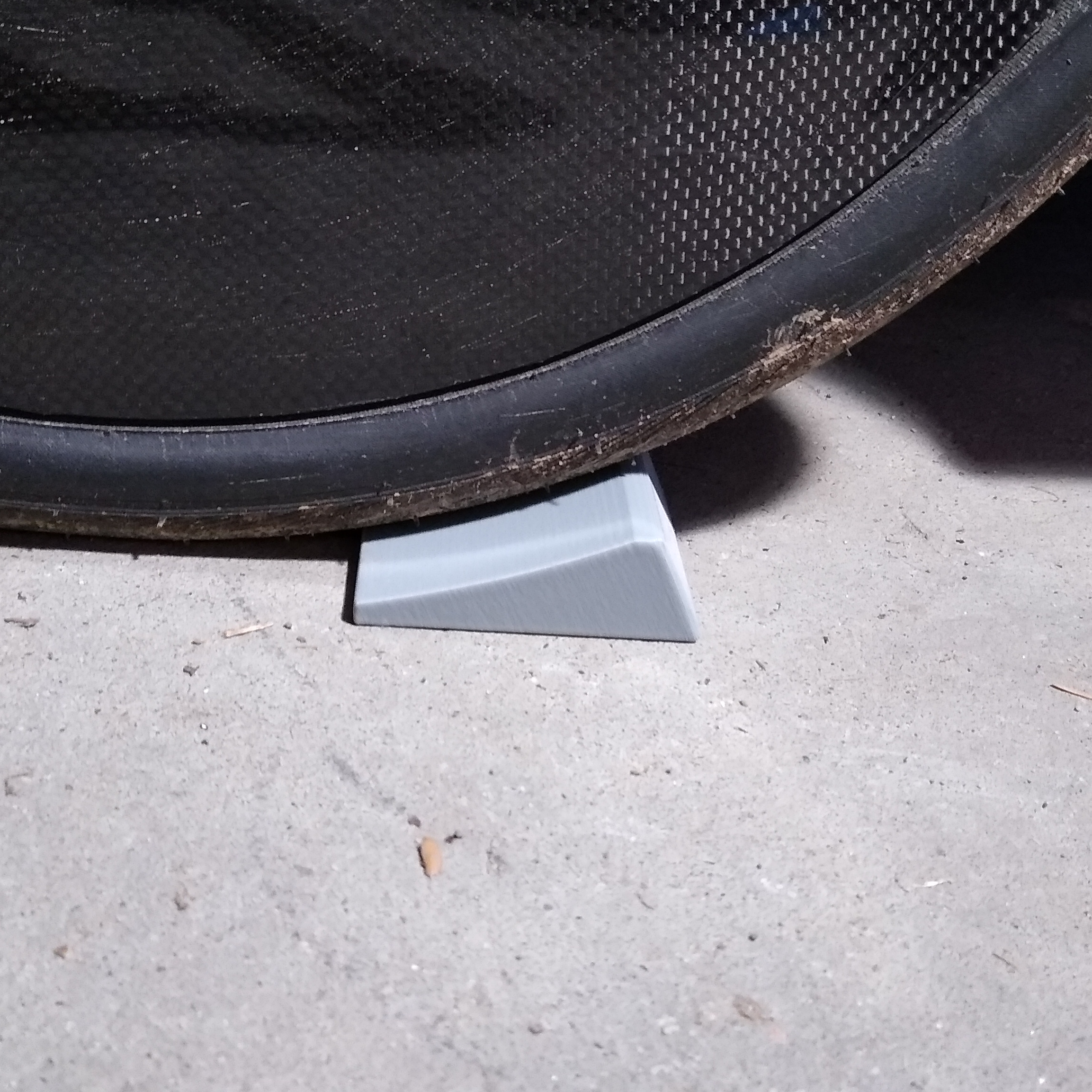 Chock for Velomobile, Trike etc. (parametric FreeCAD, …)