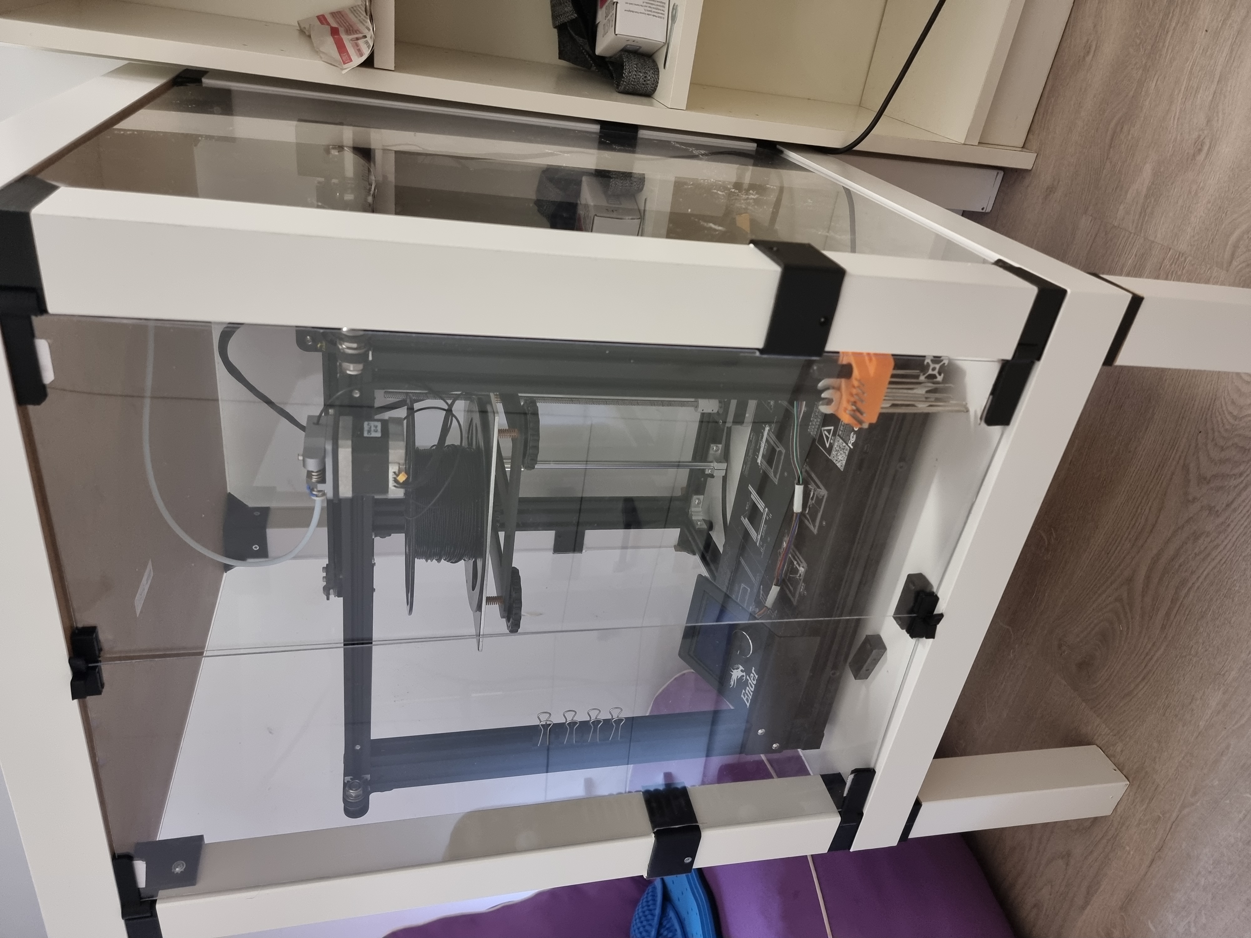 IKEA LACK Enclosure - Ender 5 leg extender
