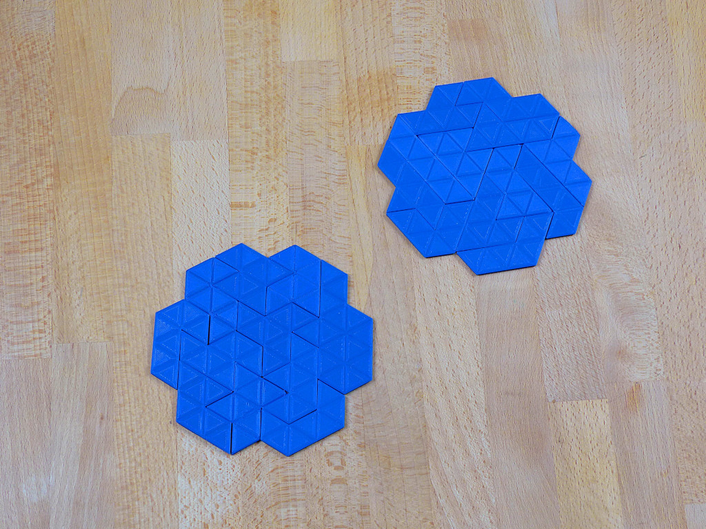 Miniatura 2 do modelo 3D Heptiamond Puzzle