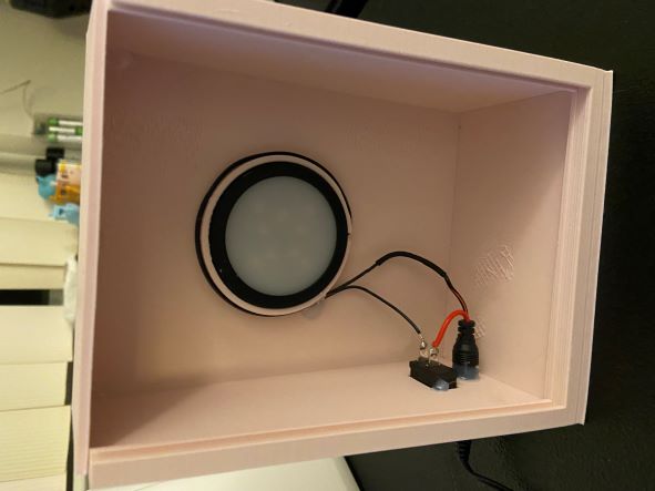 Miniatura 4 do modelo 3D 4:3 Lithophane Light box