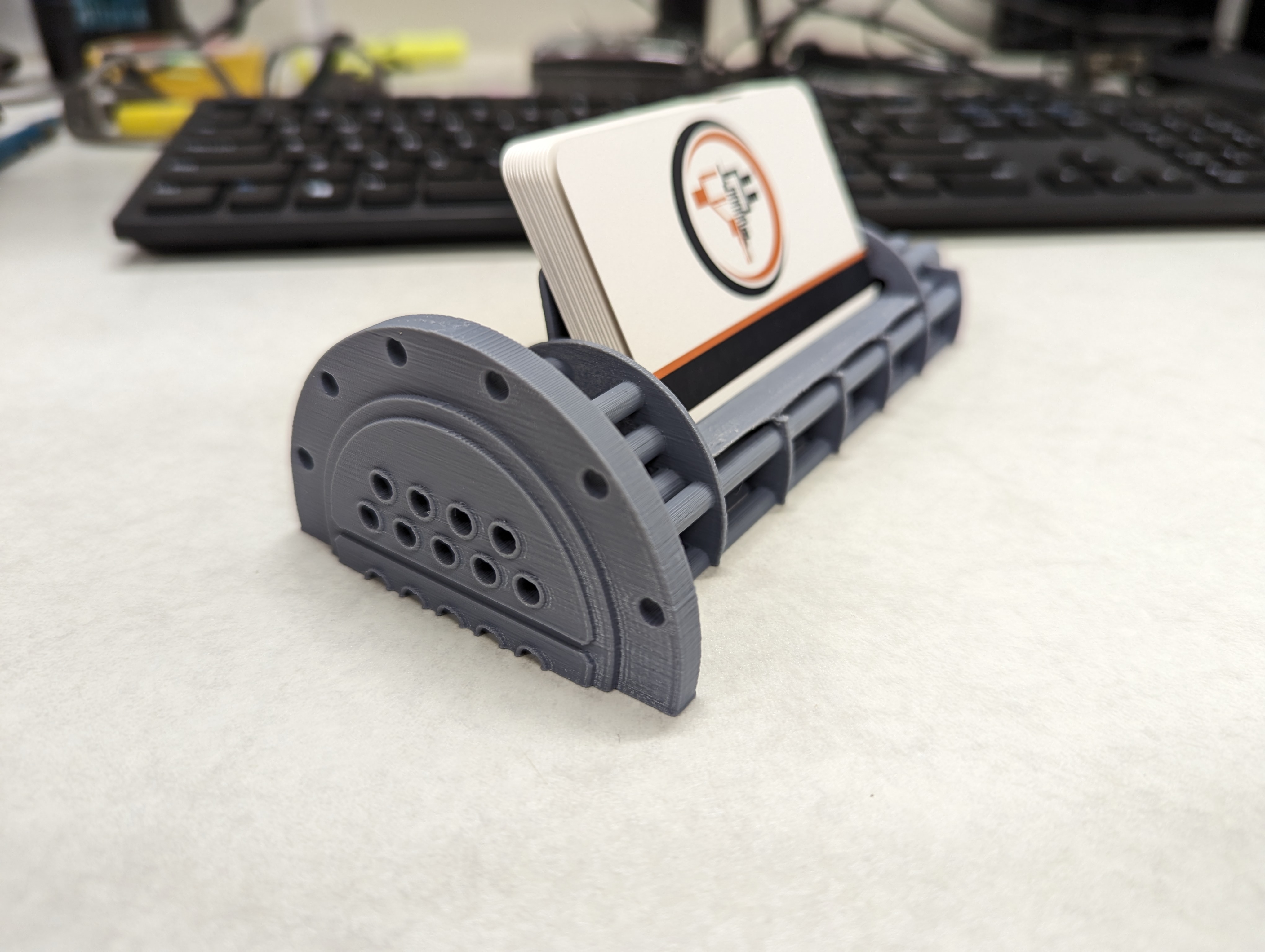 Heat Exchanger Bundle Business Card Holder