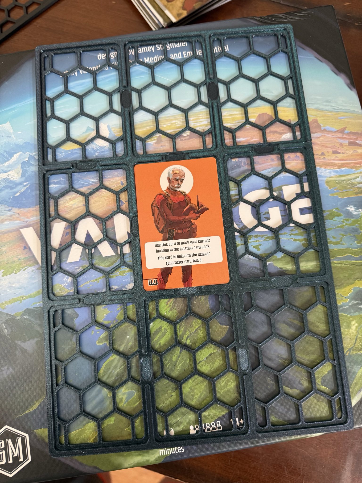 Vantage board game player mats (Stonemaier Games) Fits Bambu 256mm bed