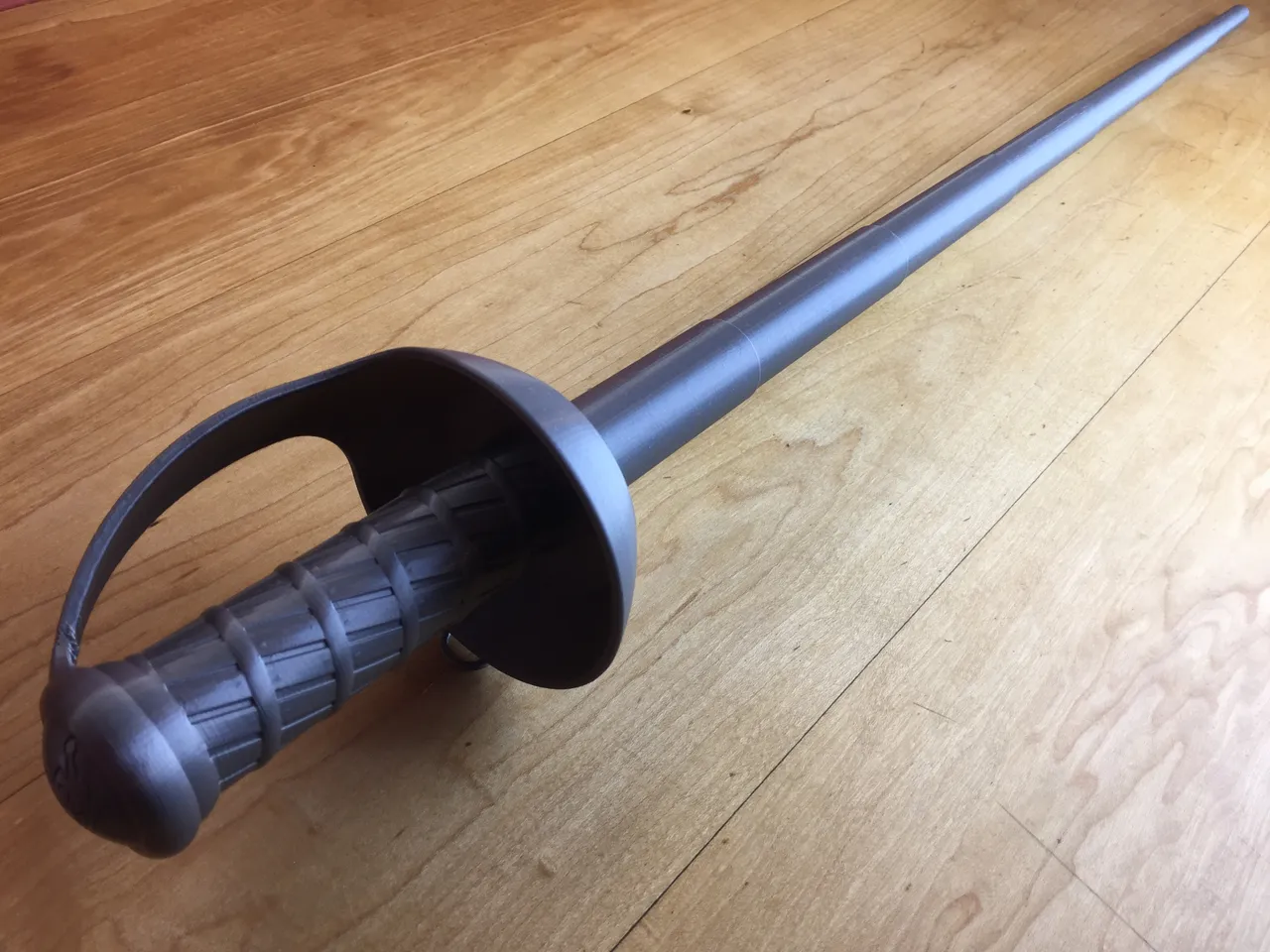 Collapsing Drill Sword with Replaceable Blade by 3D Printing World
