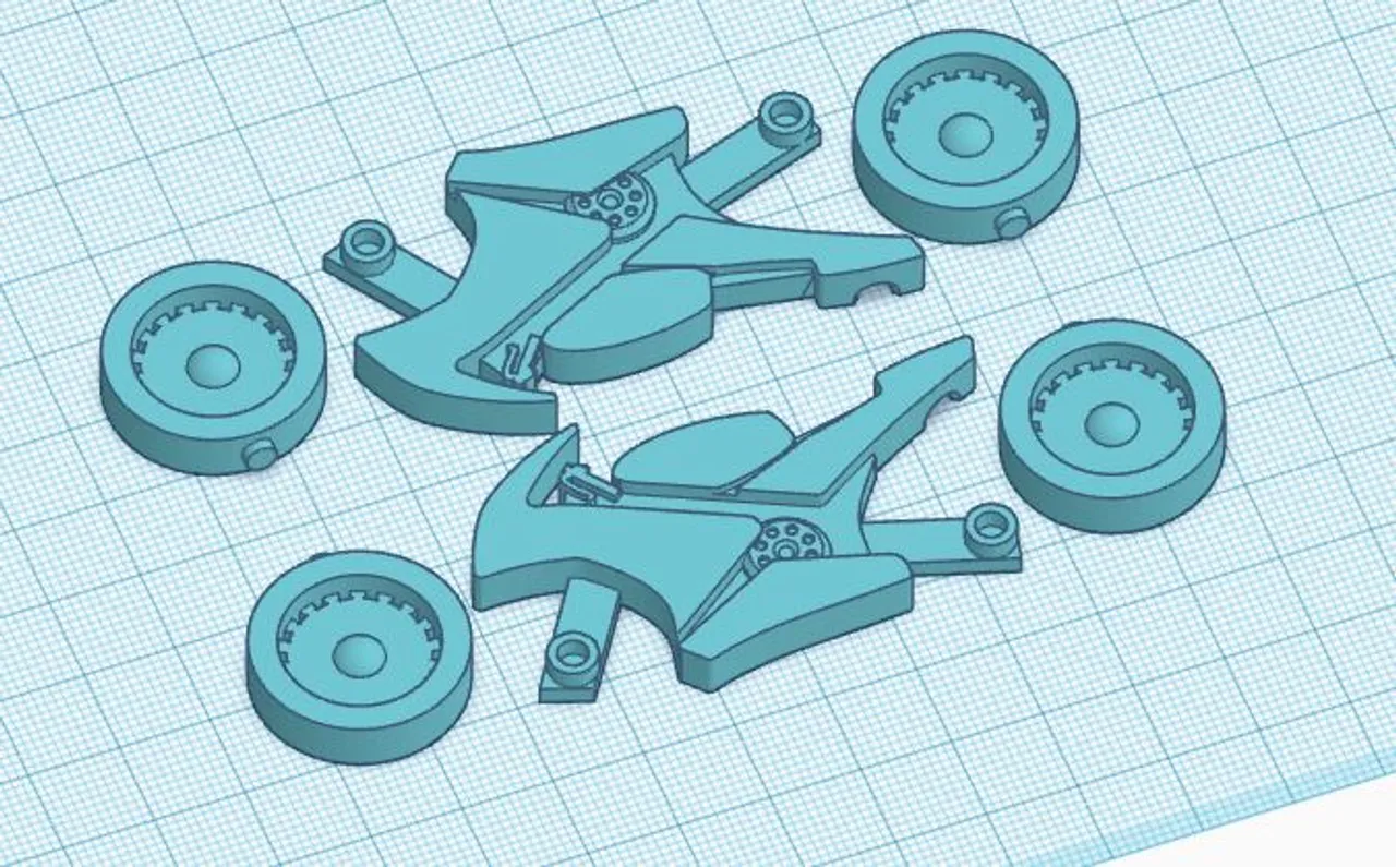 Flying Motorcycle by GibsonAV | Download free STL model | Printables.com