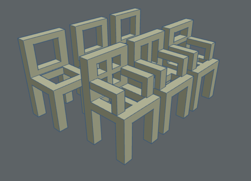 Chair stacking game mods/ bonus chairs! (no supports) by Zayzayc12, Download free STL model