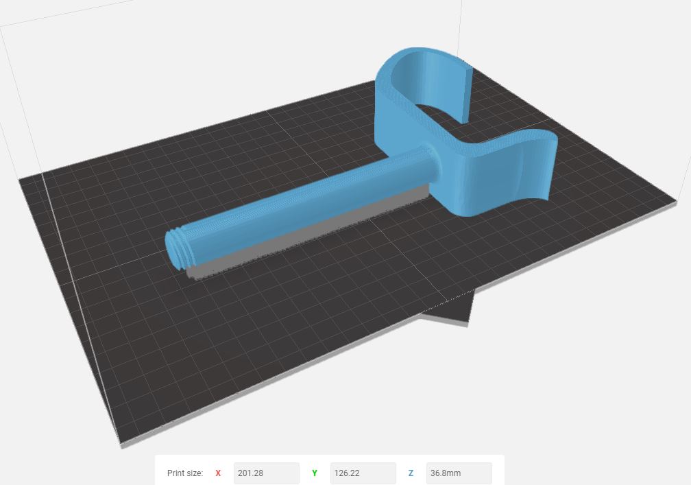 Makerbot Replicator+ Spool Holder