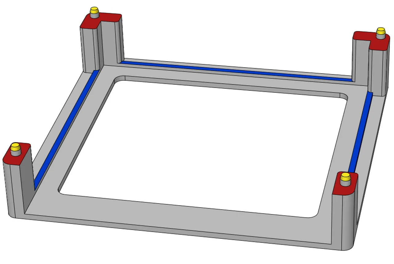 Stackable, Modular Screw Box / Organizer by Levytek, Download free STL  model