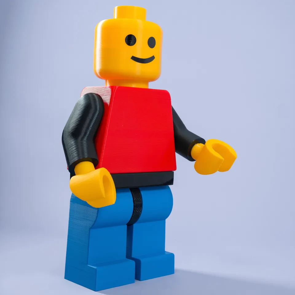 Mega Lego Man by 3D Mieks, Download free STL model