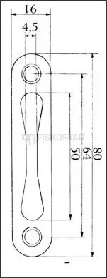Strike plate template by Roomla Furniture Download free STL model Strike plate template by Roomla Furniture Download free STL model