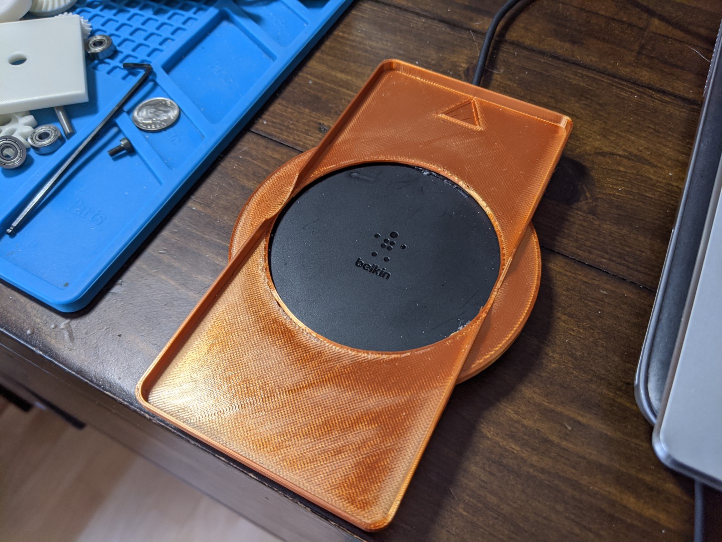 Pixel 3 wireless charging holder for Belkin