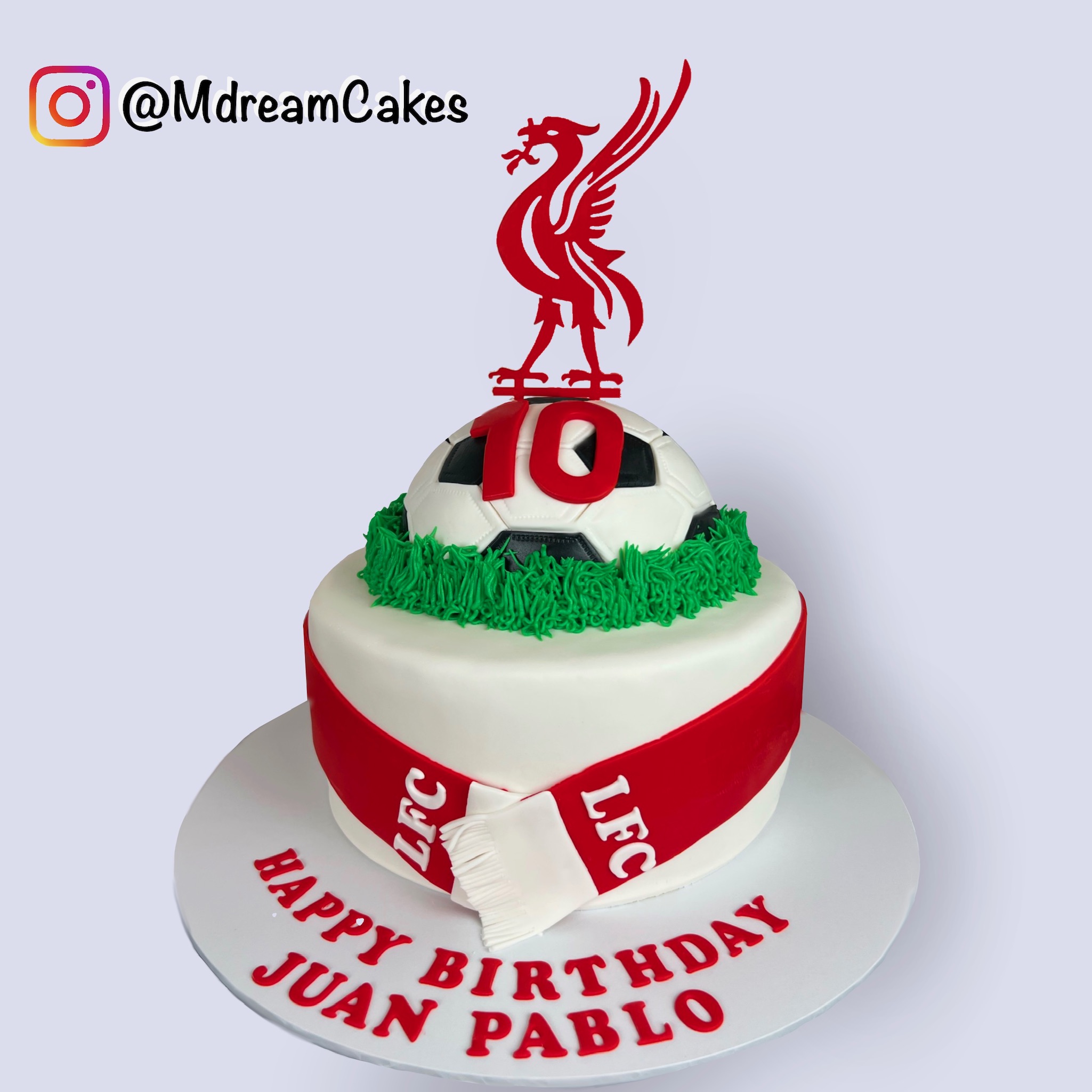 Liverpool Cake topper
