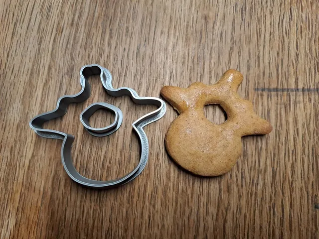 Vertebrae cookie cutter